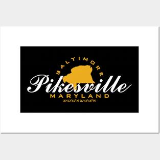 Pikesville, Maryland Posters and Art